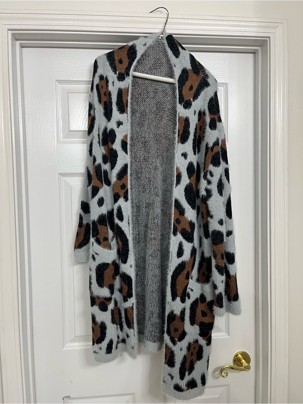 Leopard Print Cardigan